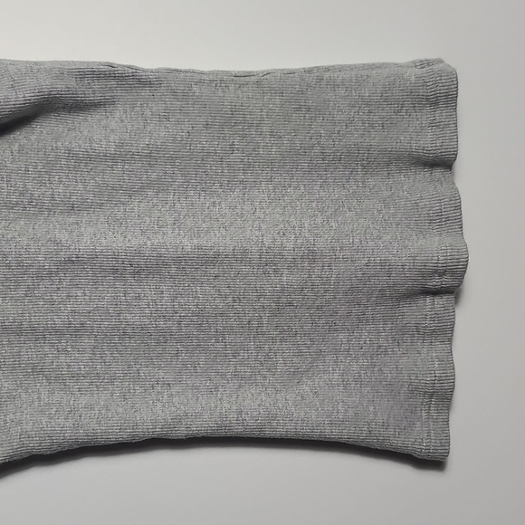 GUESS JEANS Gray Sleeveless Ribbed Tank  Top With Jewels Racerback Style Size M - Picture 9 of 11